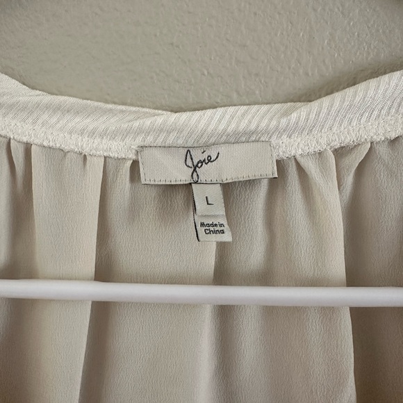 Joie Blouse size large 100% silk worn 1 time. - Picture 2 of 3